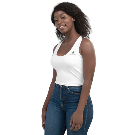 Crop-top Coupé et Cousu par Sublimation