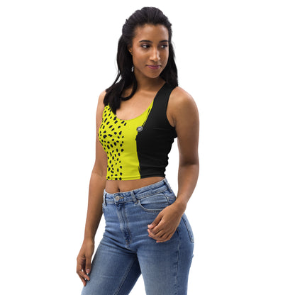 Crop-top Coupé et Cousu par Sublimation