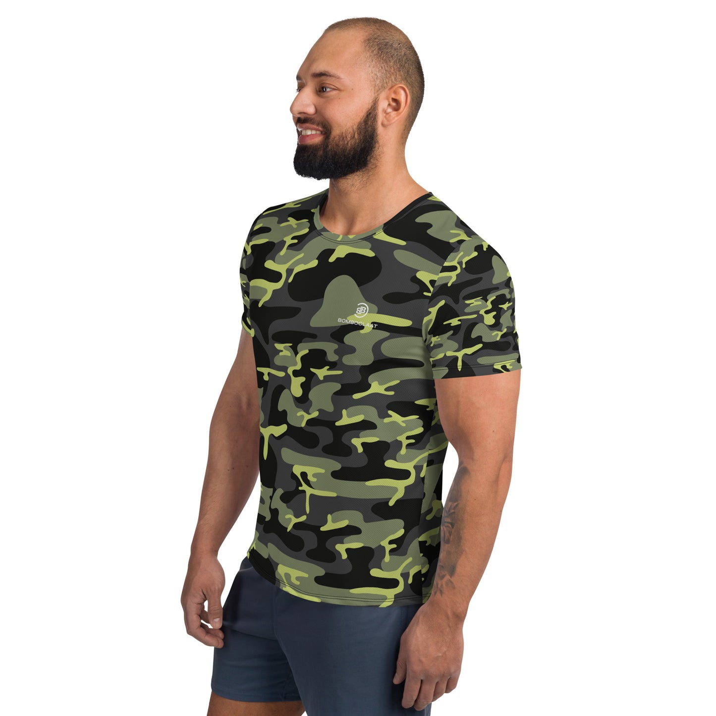 T-shirt de Sport Bomboclaat Military Camouflage