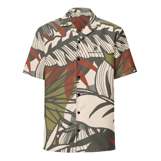 Chemise Bomboclaat "Tropical #2" à boutons