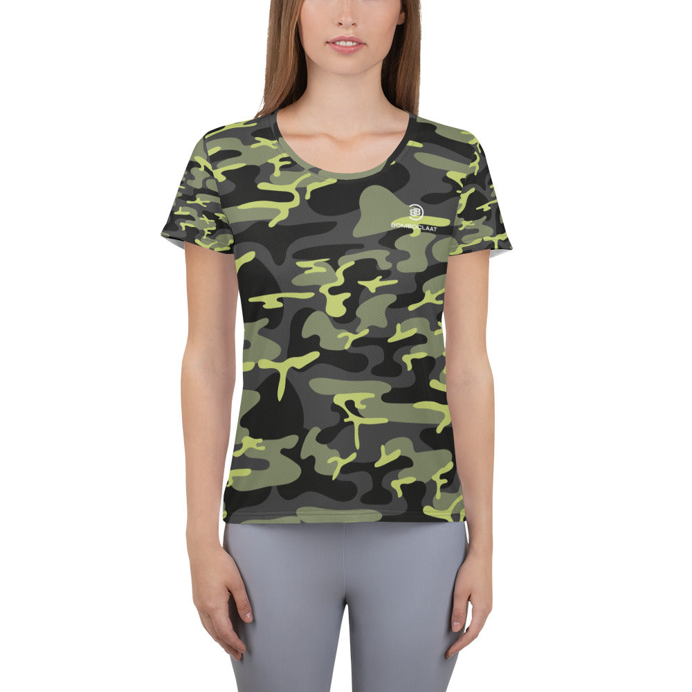 T-shirt de sport Bomboclaat Military Camouflage