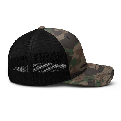 Casquette Trucker camouflage