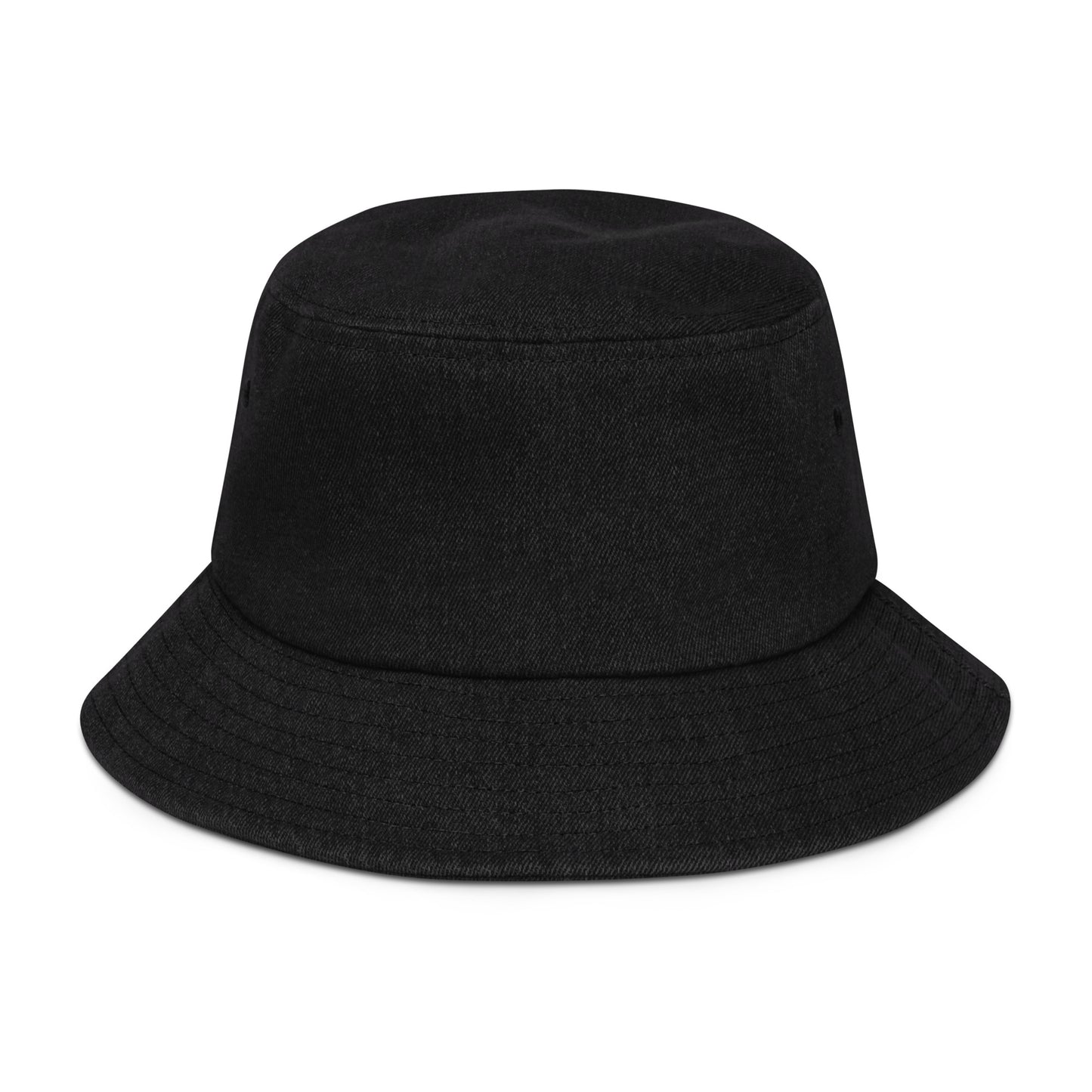 Denim fisherman bucket hat