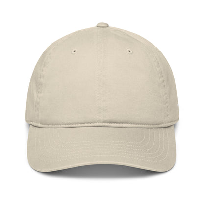 Organic baseball cap