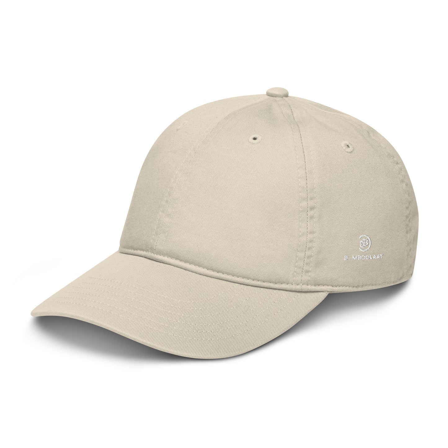 Organic baseball cap