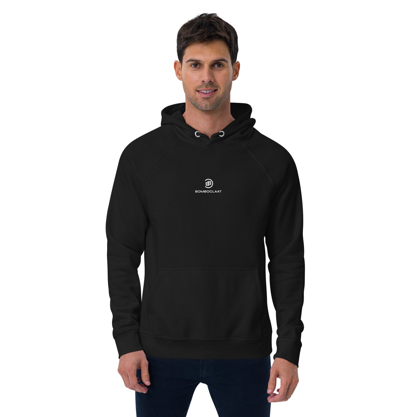 Sudadera con capucha ecológica raglán unisex