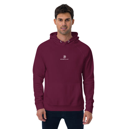 Sudadera con capucha ecológica raglán unisex