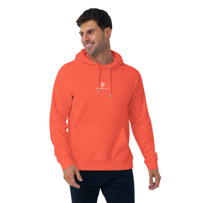 Sudadera con capucha ecológica raglán unisex