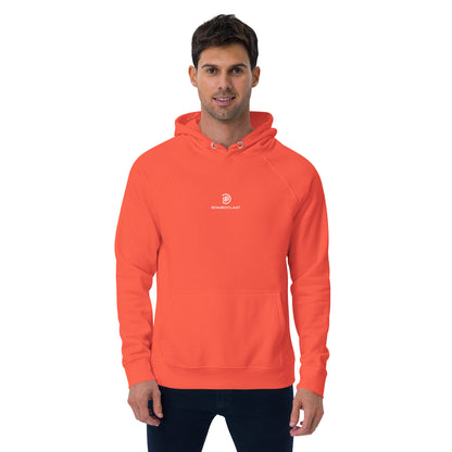 Sudadera con capucha ecológica raglán unisex