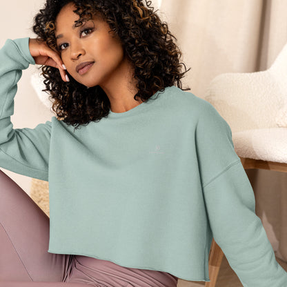 Sweat-Shirt Crop-Top